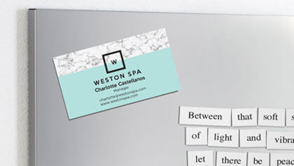 Business Card Magnets